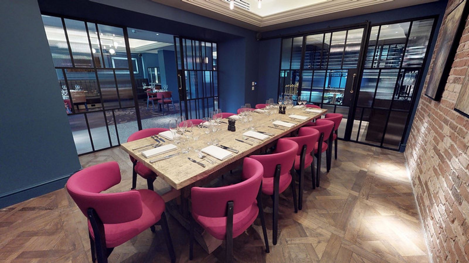 Private dining room at Avon Gorge by Hotel du Vin